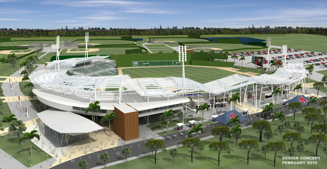 Red Sox Unveil Look of Future Spring Training Facility