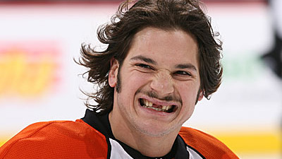 Dan Carcillo's Antics in Round 2 an Embarrassment to Fighting Flyers of Yore