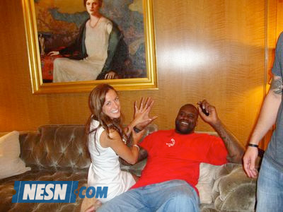 Shaquille O'Neal Crashes Boston Wedding, Fails to Deliver Best Man Toast
