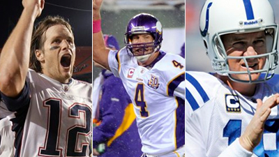 Week 6 NFL Picks Relying on Tom Brady, Brett Favre and Peyton Manning