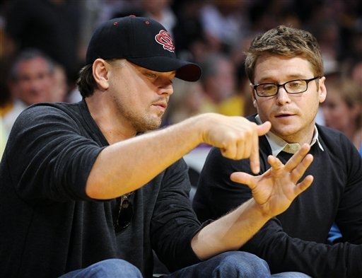 Leonardo DiCaprio, Kevin Connolly Draw Up Failing Plays for Phil Jackson, Lakers