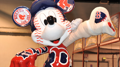 Red Sox-Themed Mickey Mouse Overcoming Injuries to Appear at All-Star FanFest