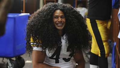 Procter and Gamble Insures Troy Polamalu's Hair for $1 Million