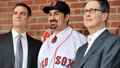 Adrian Gonzalez Needs Powerful Red Sox Nickname in Big Papi, Splendid Splinter Mold