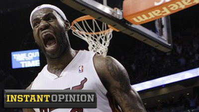 LeBron James Sticks His Foot in His Mouth Yet Again With Brett Favre Comparison