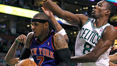 Celtics Dominated by Carmelo Anthony, But Escape With Dramatic Win Over Knicks in Game 2