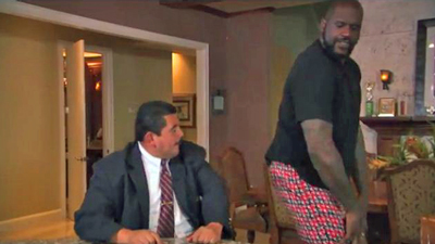 Shaquille O'Neal Gets Visit From 'Jimmy Kimmel Live' Correspondent Guillermo, Hilarity Ensues (Video)