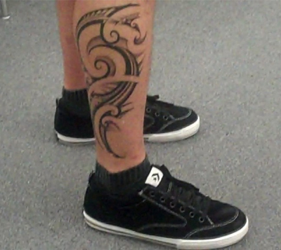 Rex Ryan Shows Off Ridiculous New Calf Tattoo