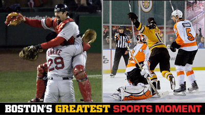 Is Red Sox' 2004 World Series Win or Marco Sturm's Winter Classic Game-Winner a Bigger Boston Sports Moment?
