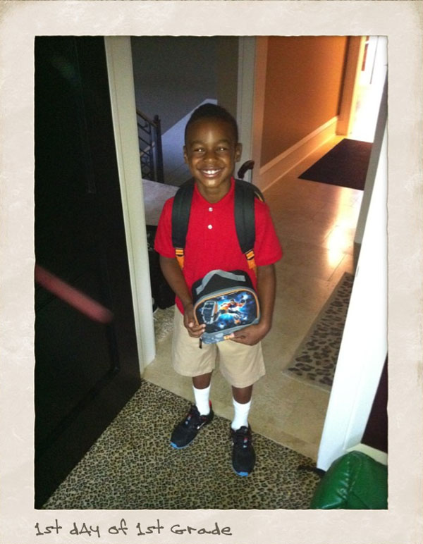 LeBron James Gets Harder to Hate After He Tweets Photo of Son Ready for First Day of School, Jokes About Hairline