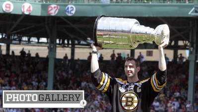Stanley Cup Champion Bruins Honored Before Red Sox Game at Fenway Park on Sunday (Photos)