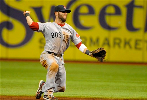 Dustin Pedroia Earns New Nickname as 'The Muddy Chicken' in Red Sox' Marathon Win Over Rays