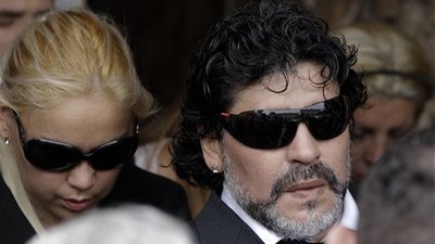 Diego Maradona Buries Mother, Dalma Salvadora Franco de Maradona, After She Passed Away at Age 82