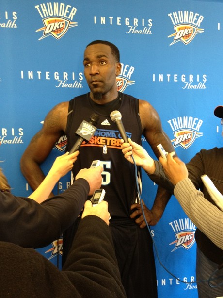 Kendrick Perkins Loses 32 Pounds, Shows Up to Thunder Training Camp Looking Slim (Photo)