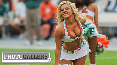 NFL Cheerleader Gallery of the Day: Dolphins' Squad Always Among Best in League (Photos)