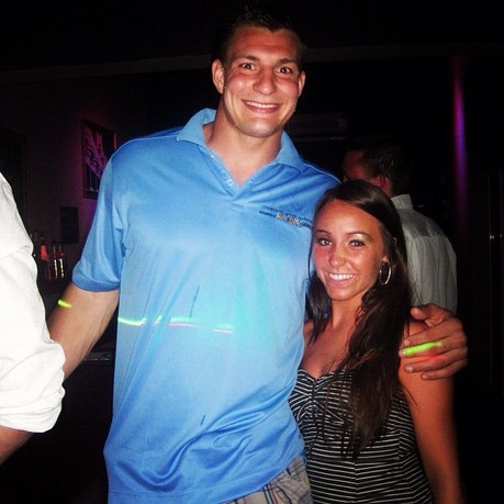 Rob Gronkowski Spotted Partying in Aruba Alongside Fans (Photos)