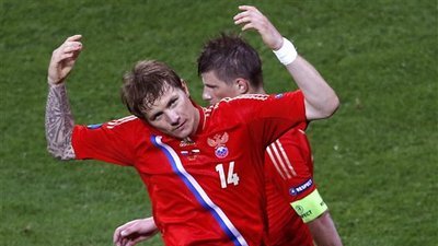 Roman Pavlyuchenko Scores Best Goal of Euro 2012 in Russian Romp (Video)