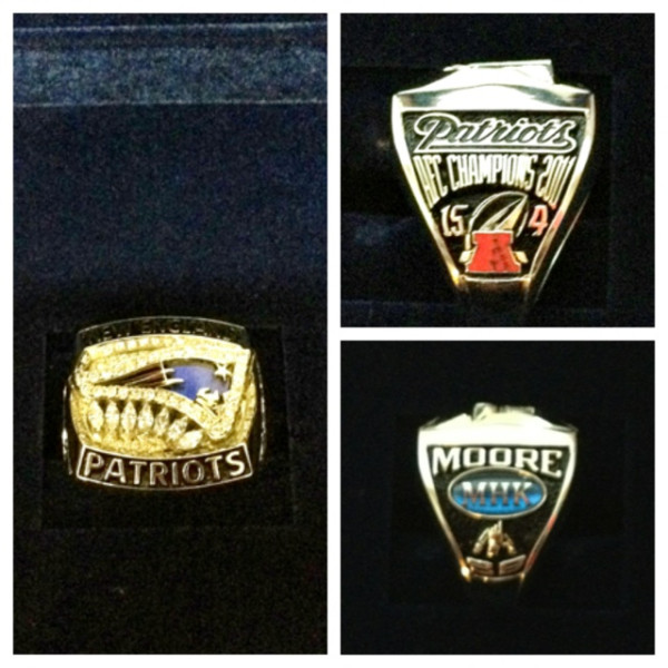 Patriots Receive AFC Championship Rings From Owner Robert Kraft (Photo)
