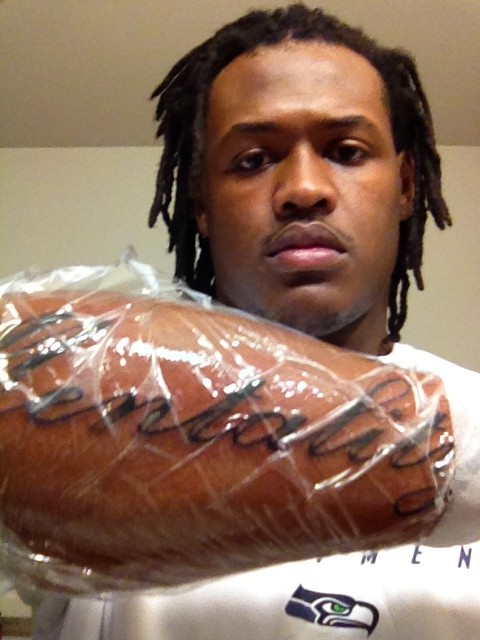 Dont'a Hightower Shows Off 'Warrior' and 'Mentality' Arm Tattoos (Photos)