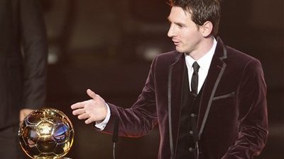 Lionel Messi Wins 2011 FIFA Ballon d'Or, Named World's Best Soccer Player