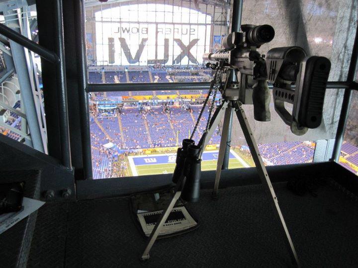 Lucas Oil Stadium Security Appears to Have Had Sniper's Nest Set Up at Super Bowl XLVI (Photos)