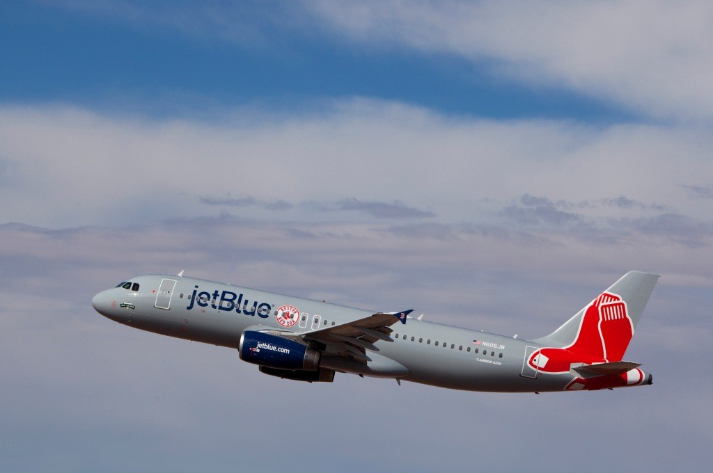 New JetBlue Red Sox Jet Unveiled, Takes Maiden Flight (Photos)