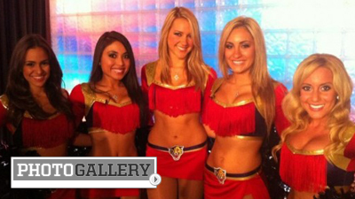 Ice Girls Gallery of the Day: Florida Panthers Ice Girls Snarl in South Beach (Photos)