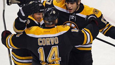 Joe Corvo Returns to Bruins Lineup, But Shoring Up Blueliner's Game Still a Work in Progress