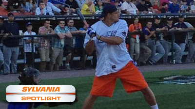 Rob Gronkowski Crushes 320-Foot Home Run, Wins Celebrity Home Run Derby