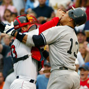 Is Jason Varitek and Alex Rodriguez's Brawl or Jon Lester's No-Hitter a Bigger Boston Sports Moment?