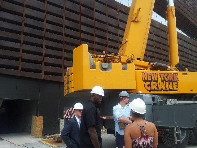Barclays Center in Brooklyn Already Covered in Rust On Purpose (Photo)
