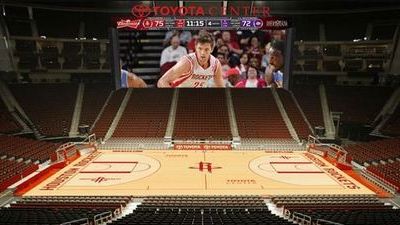 Houston Rockets Will Have Largest Indoor Scoreboard Screen in United States (Photo)