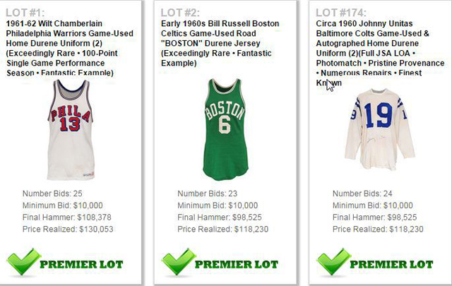 Bill Russell Boston Celtics jersey