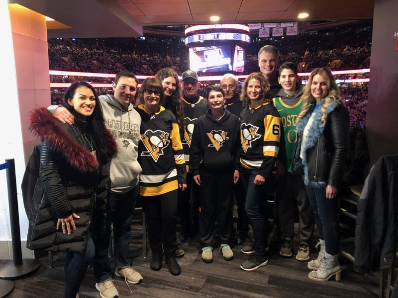 The family of Pittsburgh Penguins defenseman John Marino