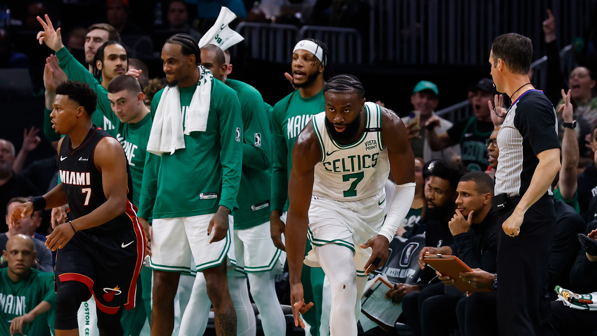 Jaylen Brown Commends Flexibility Of Polished Celtics Depth