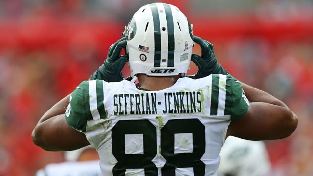 New York Jets tight end Austin Seferian-Jenkins