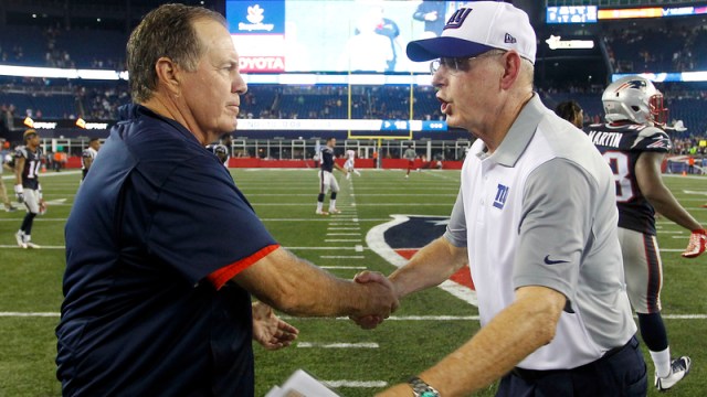 Bill Belichick and Tom Coughlin