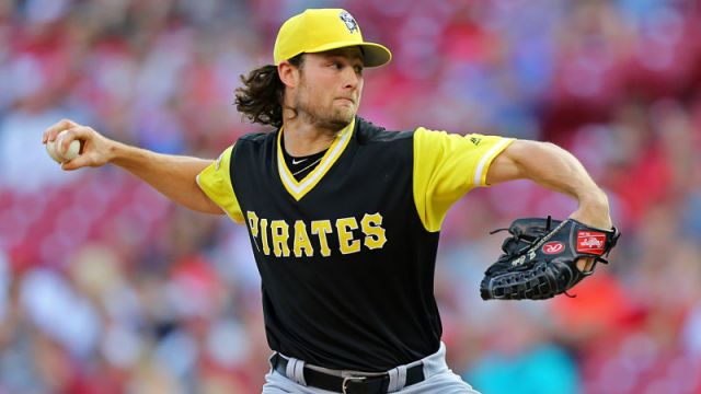 Pittsburgh Pirates starting pitcher Gerrit Cole