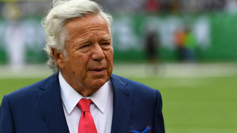 Robert Kraft Shares Brief Response In First Words Since Videotaping ...