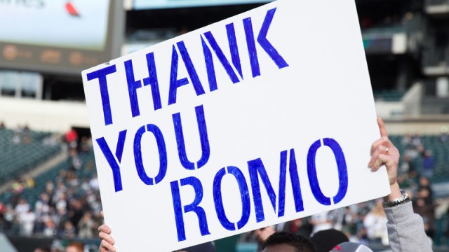 Cowboys quarterback Tony Romo