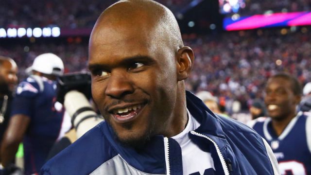 New England Patriots linebackers coach Brian Flores