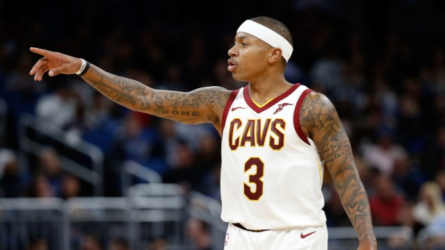 Cleveland Cavaliers point guard Isaiah Thomas
