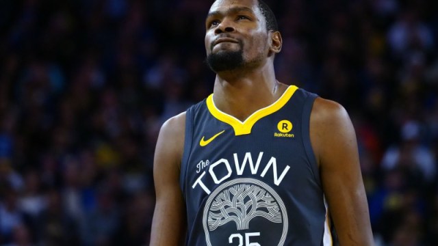 Golden State Warriors forward Kevin Durant