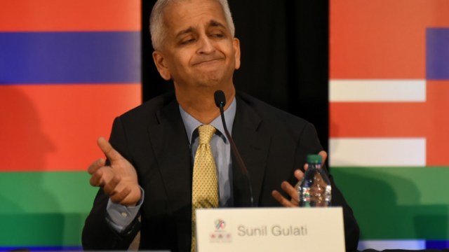 Ex-U.S. Soccer Federation president Sunil Gulati