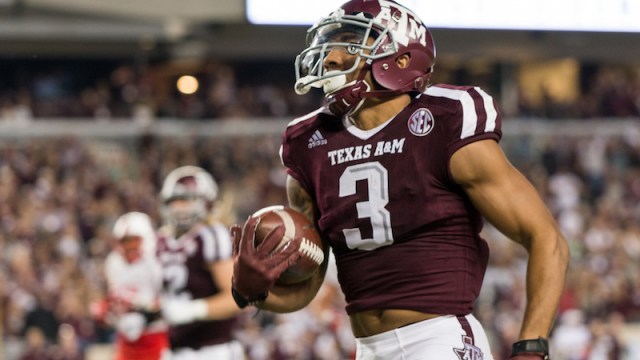 Texas A&M wide receiver Christian Kirk