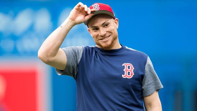 Boston Red Sox catcher Christian Vazquez