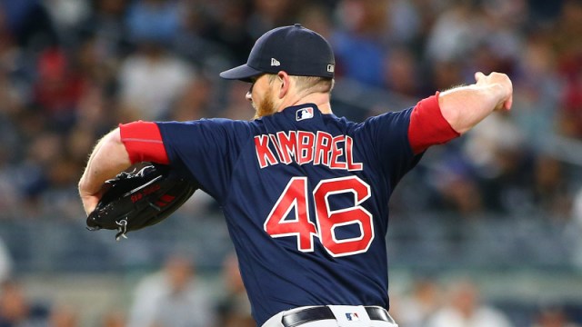Boston Red Sox closer Craig Kimbrel