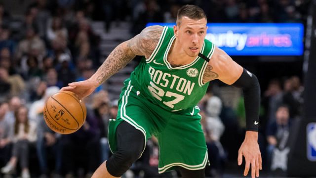 Boston Celtics forward Daniel Theis