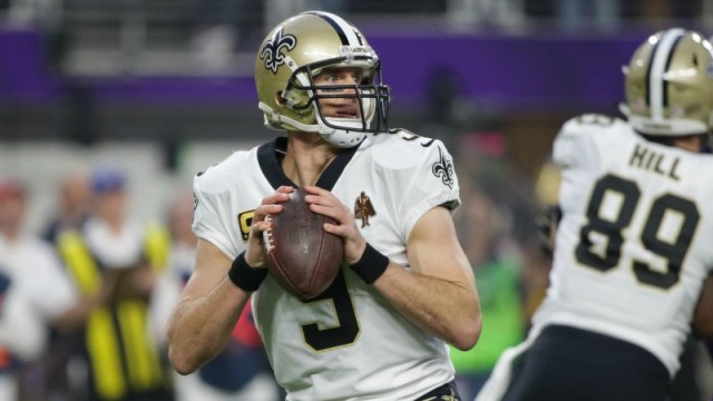 New Orleans Saints quarterback Drew Brees