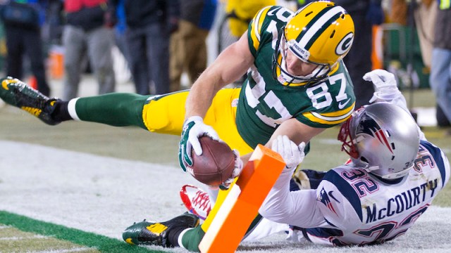 Free-agent wide receiver Jordy Nelson, Patriots safety Devin McCourty